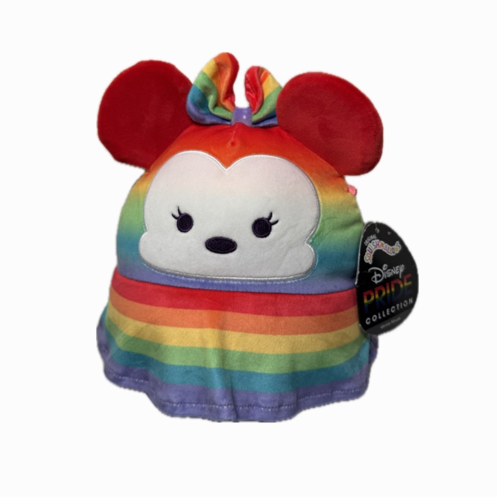 NWT Squishmallows Disney Pride Collection - Minnie Mouse Plush